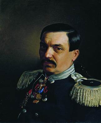 康斯坦丁·弗兰泽维奇·亚尼茨基医生的肖像 Portrait of Doctor Constantine Franzevich Yanitsky (1865)，伊利亚·叶菲莫维奇·列宾