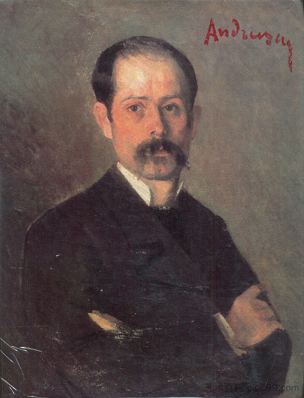 自画像 Self Portrait (1882)，恩·安德烈斯丘