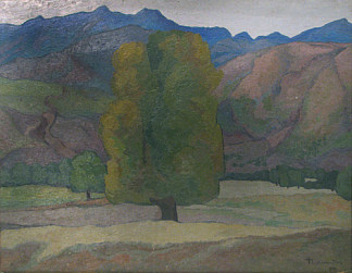 景观 Landscape (1912)，特奥多雷斯库锡安