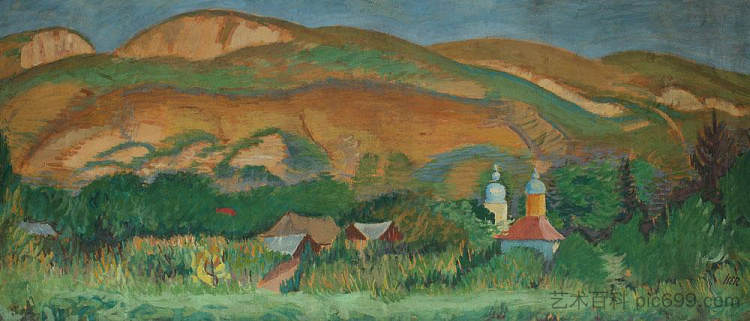 多布鲁詹景观 Dobrujan Landscape，伊西夫伊塞