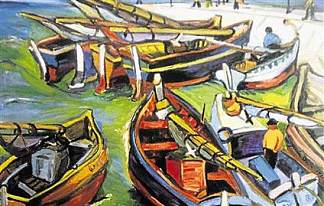 渔船 Fishing Boats (1931)，伊尔玛·斯特恩