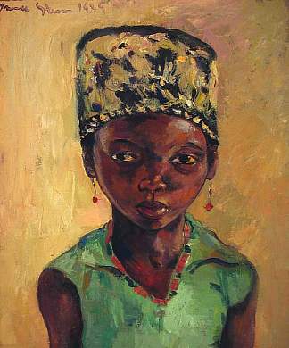 一个年轻女孩的肖像 Portrait of a Young Girl (1939)，伊尔玛·斯特恩