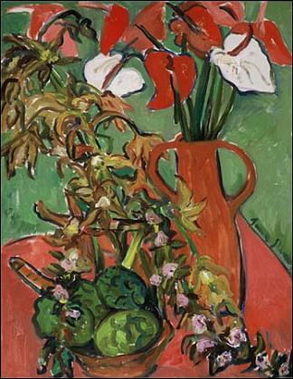 静物与抗痰 Still Life with Antirrhinums (1963)，伊尔玛·斯特恩