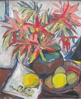 静物与莉莉丝 Still Life with Lillies (1957)，伊尔玛·斯特恩