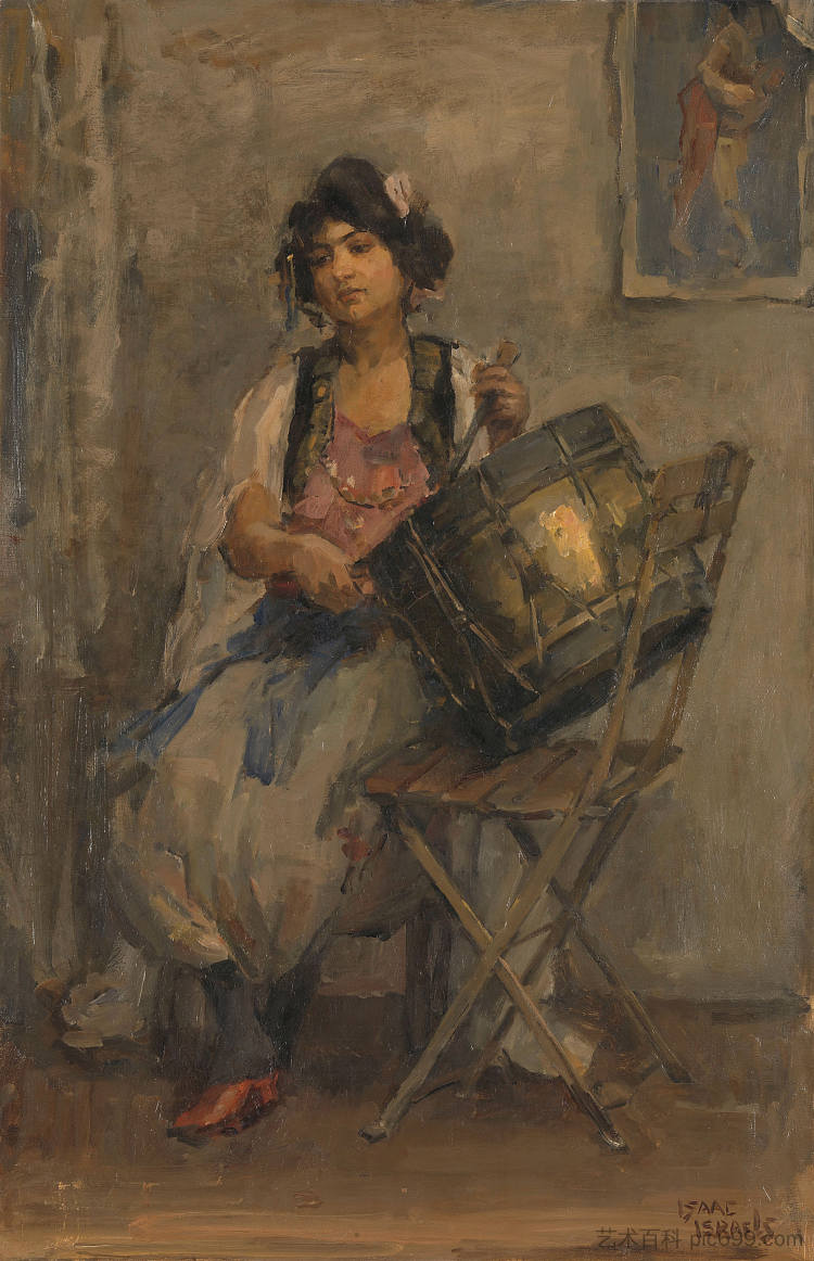 鼓手 The drummer (1910)，以撒·以色列