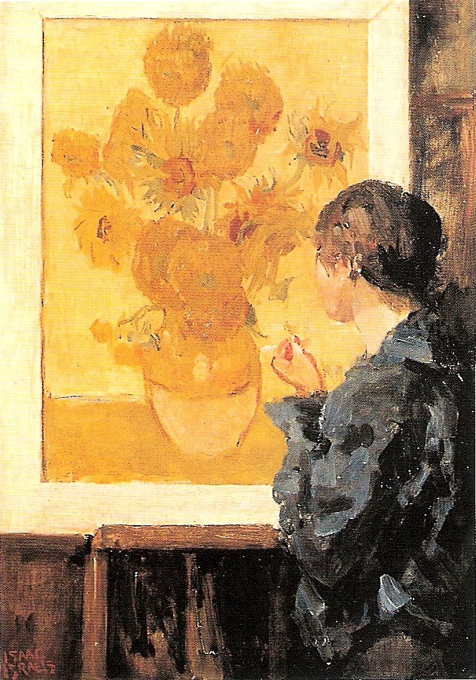 向梵高致敬 Hommage to Van Gogh (1917)，以撒·以色列