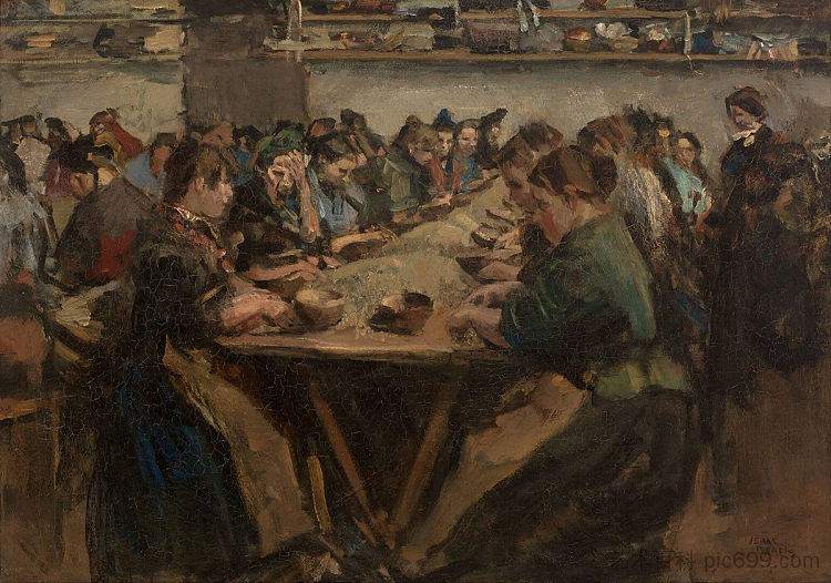 咖啡分拣机 The Coffee Sorters (1886)，以撒·以色列