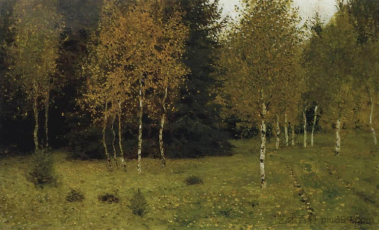 秋天 Autumn (1889; Russian Federation  )，列维坦