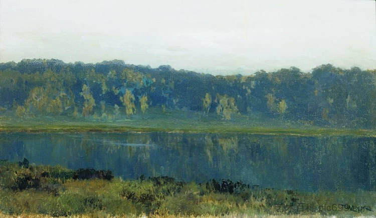 秋天的早晨 Autumn morning (1887; Russian Federation  )，列维坦