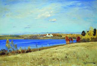 秋天。河。 Autumn. River. (1899; Russian Federation                     )，列维坦