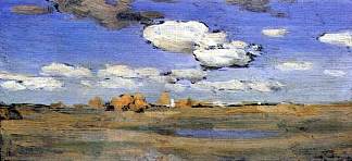 阳光明媚的日子 Bright sunny day (c.1899; Russian Federation                     )，列维坦