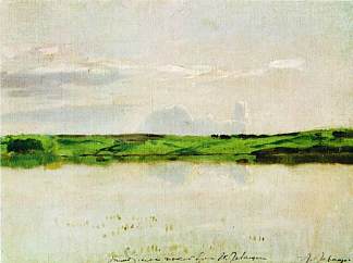 宁静的夏日傍晚 Calm summer evening (1894; Russian Federation                     )，列维坦