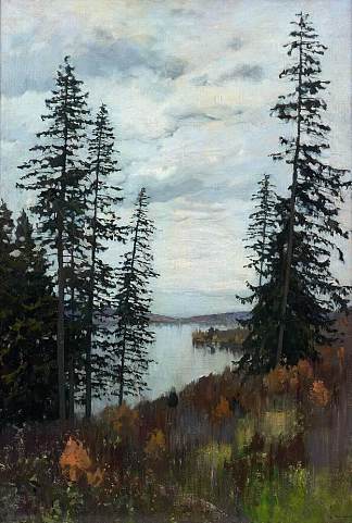 在北方 In the North (1896; Russian Federation                     )，列维坦