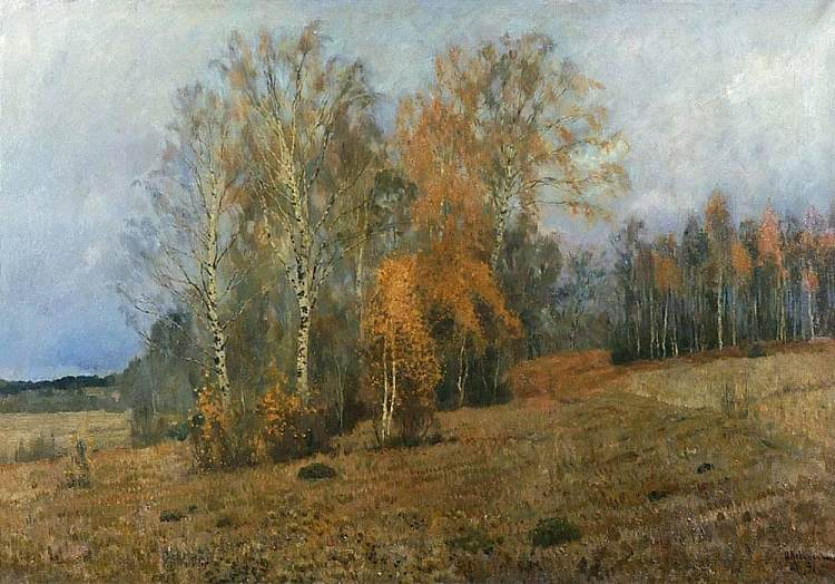 10月（秋季） October (Autumn) (1891; Russian Federation  )，列维坦