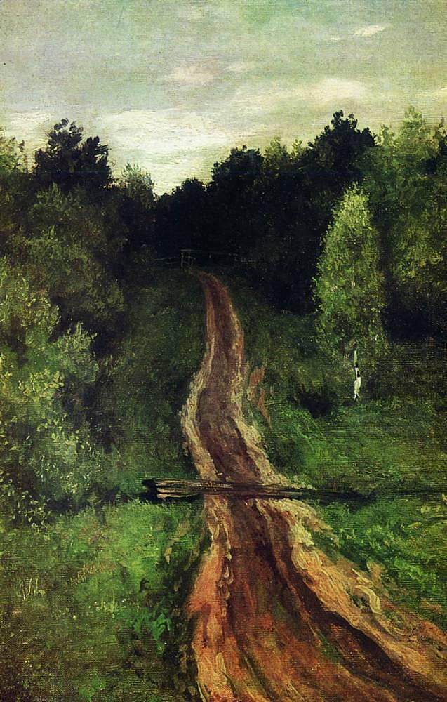 路 Road (1899; Russian Federation  )，列维坦