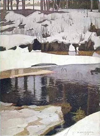 春天 Spring (1900)，伊凡·比利本