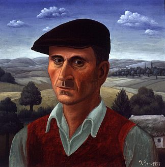 自画像 Self-Portrait (1953)，伊万·盖奈拉尔利克