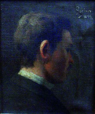 自画像 Self-Portrait (1894)，伊万·格罗尔