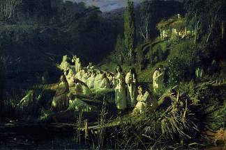 美人鱼 Mermaids (1871)，伊万·克拉姆斯科伊