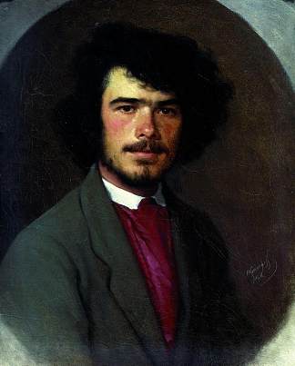 农艺师M.E.维恩尼科夫的肖像 Portrait of an agronomist M.E. Vyunnikov (1868)，伊万·克拉姆斯科伊