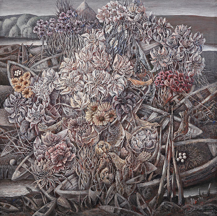 长满鲜花的船 Boats Overgrown with Flowers (1981)，伊万·马尔丘克