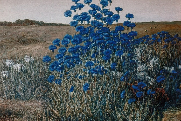 矢车菊（童年的回忆） Cornflowers (Memories of the Childhood)，伊万·马尔丘克