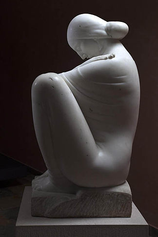 沉思 Contemplation (1924; Croatia                     )，伊万·梅斯特罗维奇