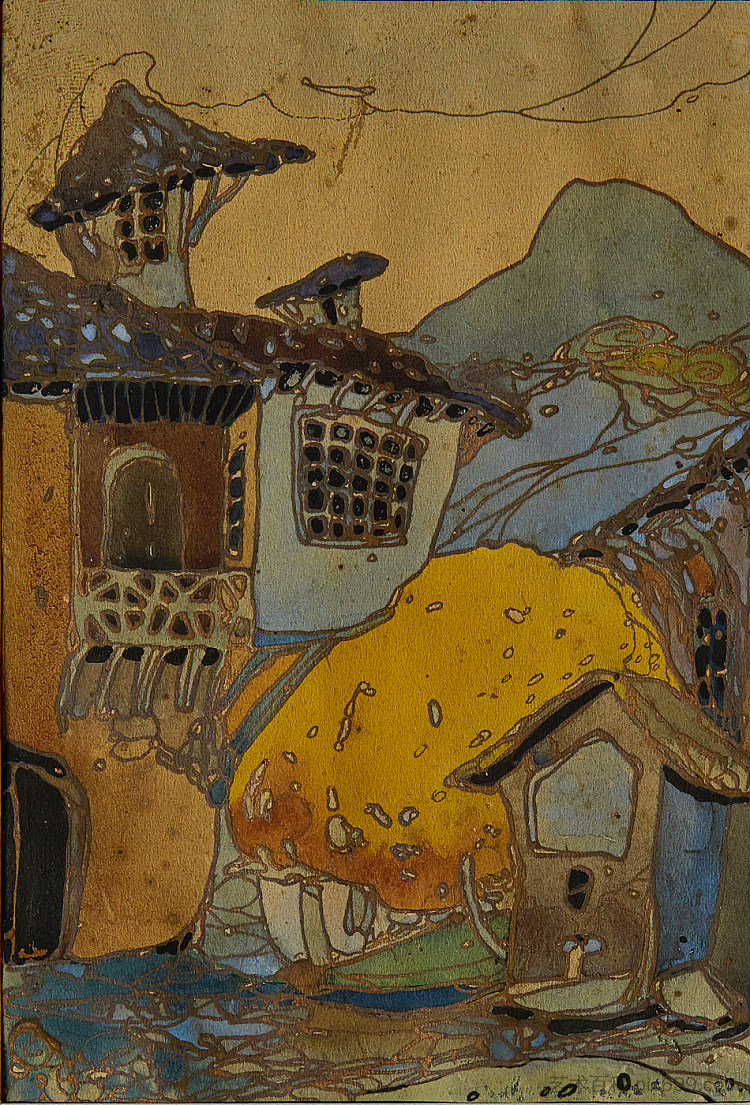 景观 Landscape (1919; Bulgaria  )，伊凡米勒夫