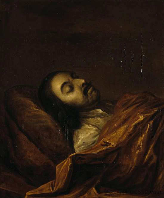 彼得一世临终前 Peter I on his deathbed (1725; Russian Federation  )，伊凡·尼基丁