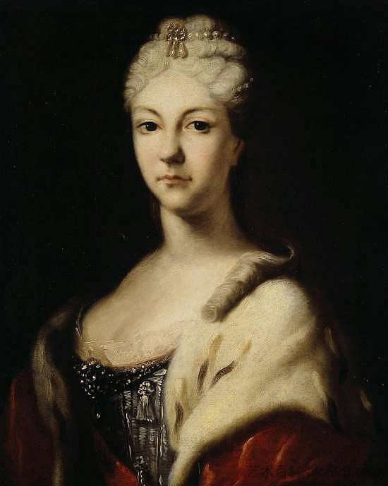 察里娜·纳塔利娅·阿列克谢耶夫娜 Tzarina Natalia Alekseevna (c.1710; Russian Federation  )，伊凡·尼基丁