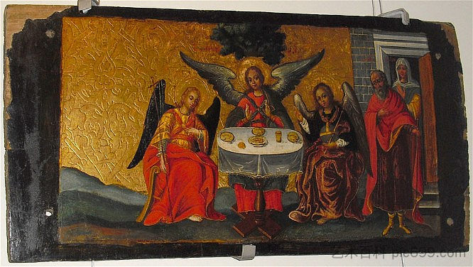 旧约三位一体 The Old Testament Trinity (1697 - 1699; Zhovkva,Ukraine  )，伊凡·鲁特科维奇