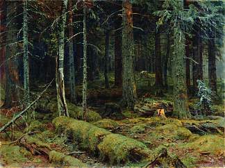 黑暗森林 Dark Forest (1890)，伊万·希什金