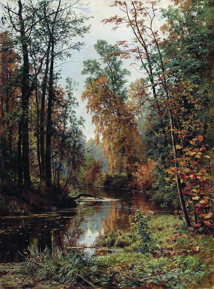 巴甫洛夫斯克公园 Park in Pavlovsk (1889)，伊万·希什金