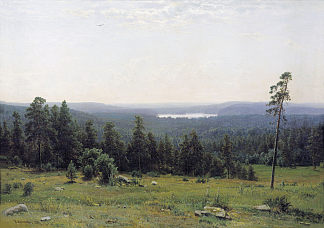 森林地平线 The Forest Horizons (1884)，伊万·希什金