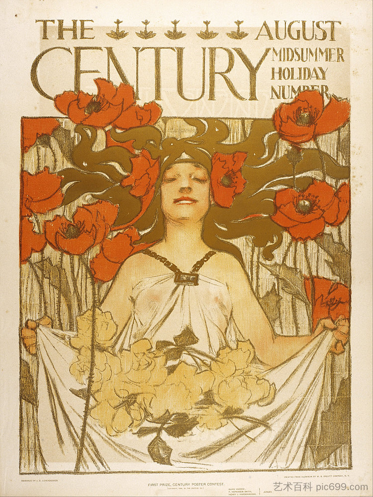 世纪。八月 The Century. August (1896)，莱恩德克尔