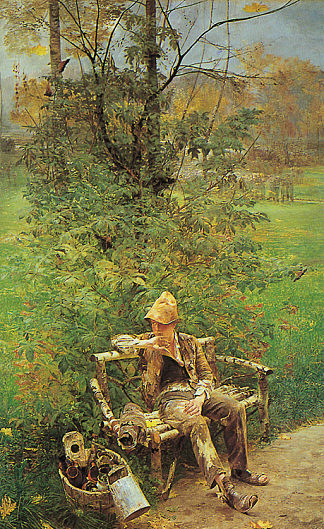 画家男孩 The Painter Boy (1890)，杰西克马尔塞夫斯基