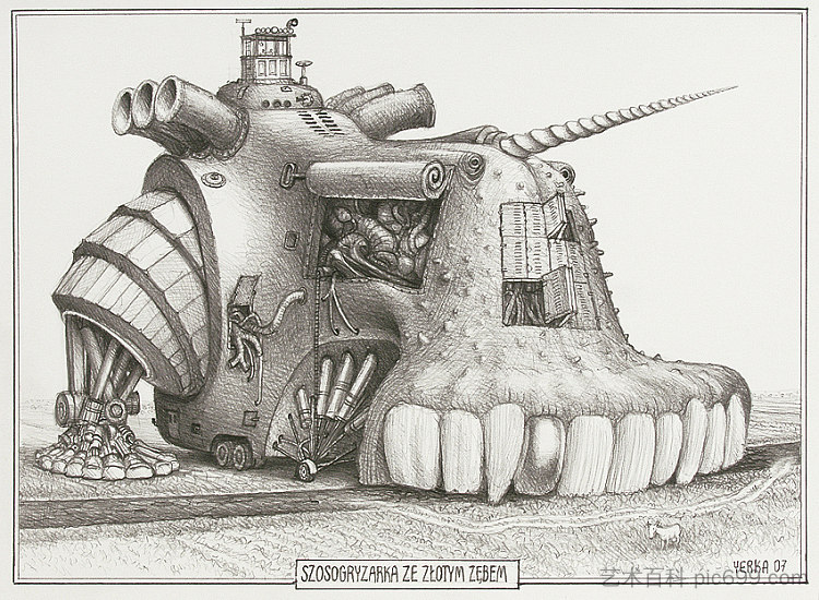金牙公路咬合机 SZOSOGRYZARKA ZE ZŁOTYM ZĘBEM (c.2007; Poland ),雅切克·耶尔卡