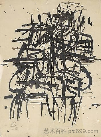 无题 Untitled (1955)，杰克·特沃科夫