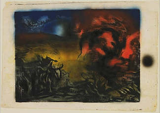带转向的景观 Landscape with Steer (1937)，杰克逊·波洛克