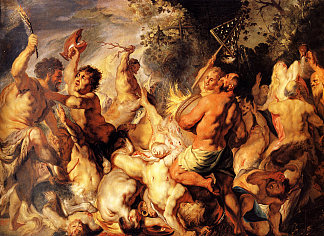 拉皮斯和半人马 Lapiths and the Centaurs，雅各布布·乔登斯
