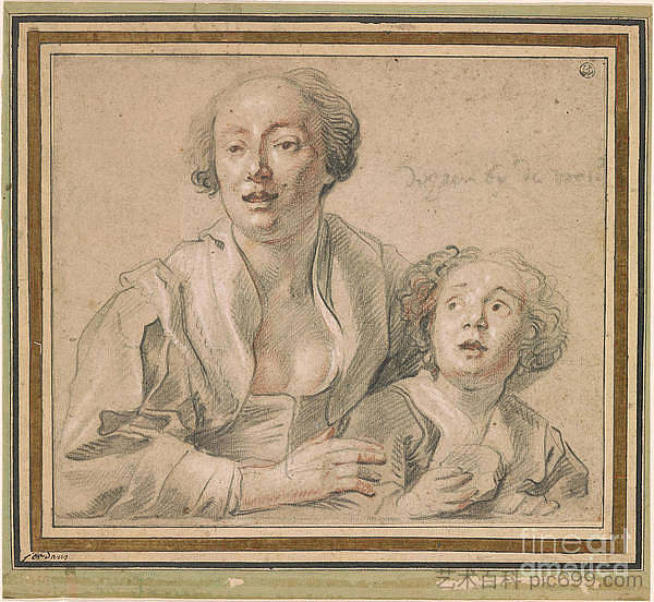 母亲与孩子 Mother and Child，雅各布布·乔登斯