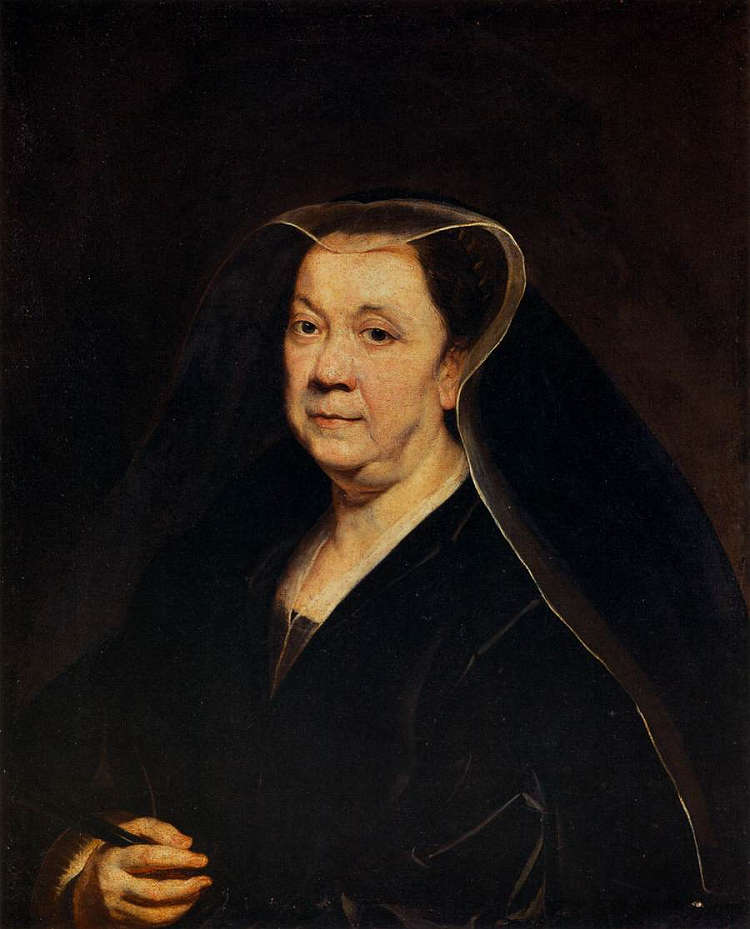 绅士的肖像 Portrait of a Gentlewoman (c.1660)，雅各布布·乔登斯