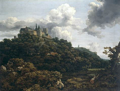 本特海姆城堡 Bentheim Castle (1653),雅各布布·凡·雷斯达尔
