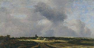 纳尔登景观 View of Naarden (1647)，雅各布布·凡·雷斯达尔