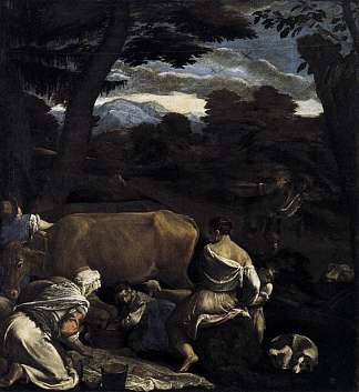 田园风光 Pastoral Scene (1560)，雅格布·巴萨诺