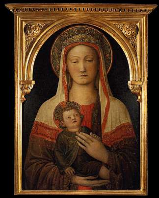 麦当娜和孩子 Madonna and Child (1450)，雅各布布·贝利尼