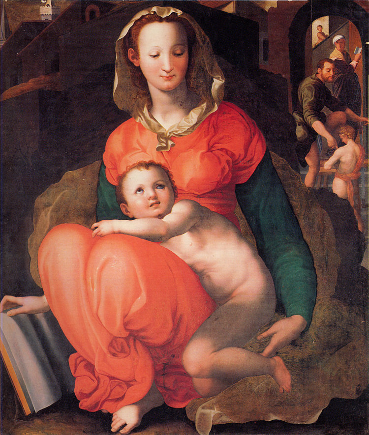 麦当娜和孩子 Madonna and Child (1532; Italy  )，雅各布布·达·蓬托尔莫