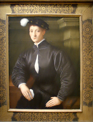 乌戈利诺·马尔泰利的肖像 Portrait of Ugolino Martelli，雅各布布·达·蓬托尔莫