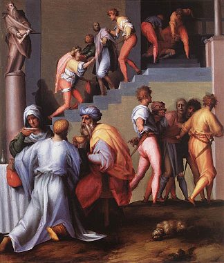 对面包师的惩罚 Punishment of the Baker (1515 – 1518; Italy                     )，雅各布布·达·蓬托尔莫