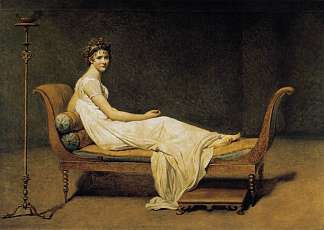 雷卡米尔夫人 Madame Recamier (1800)，雅克·路易·大卫